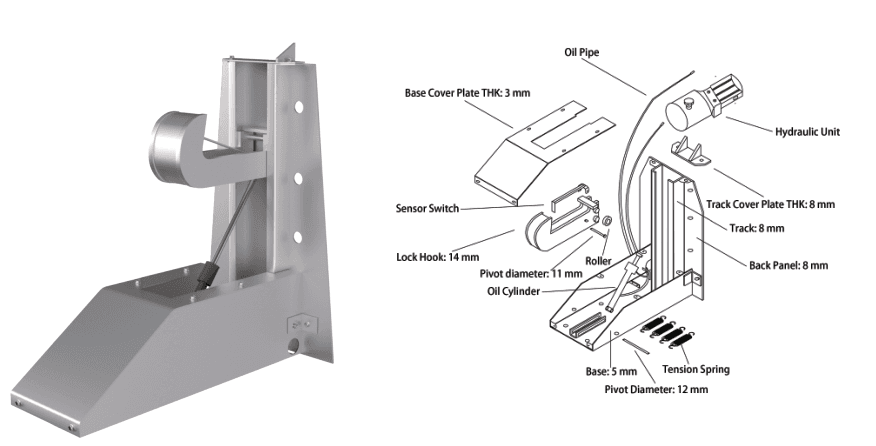 Vehicle Restraint — supplier product illustration