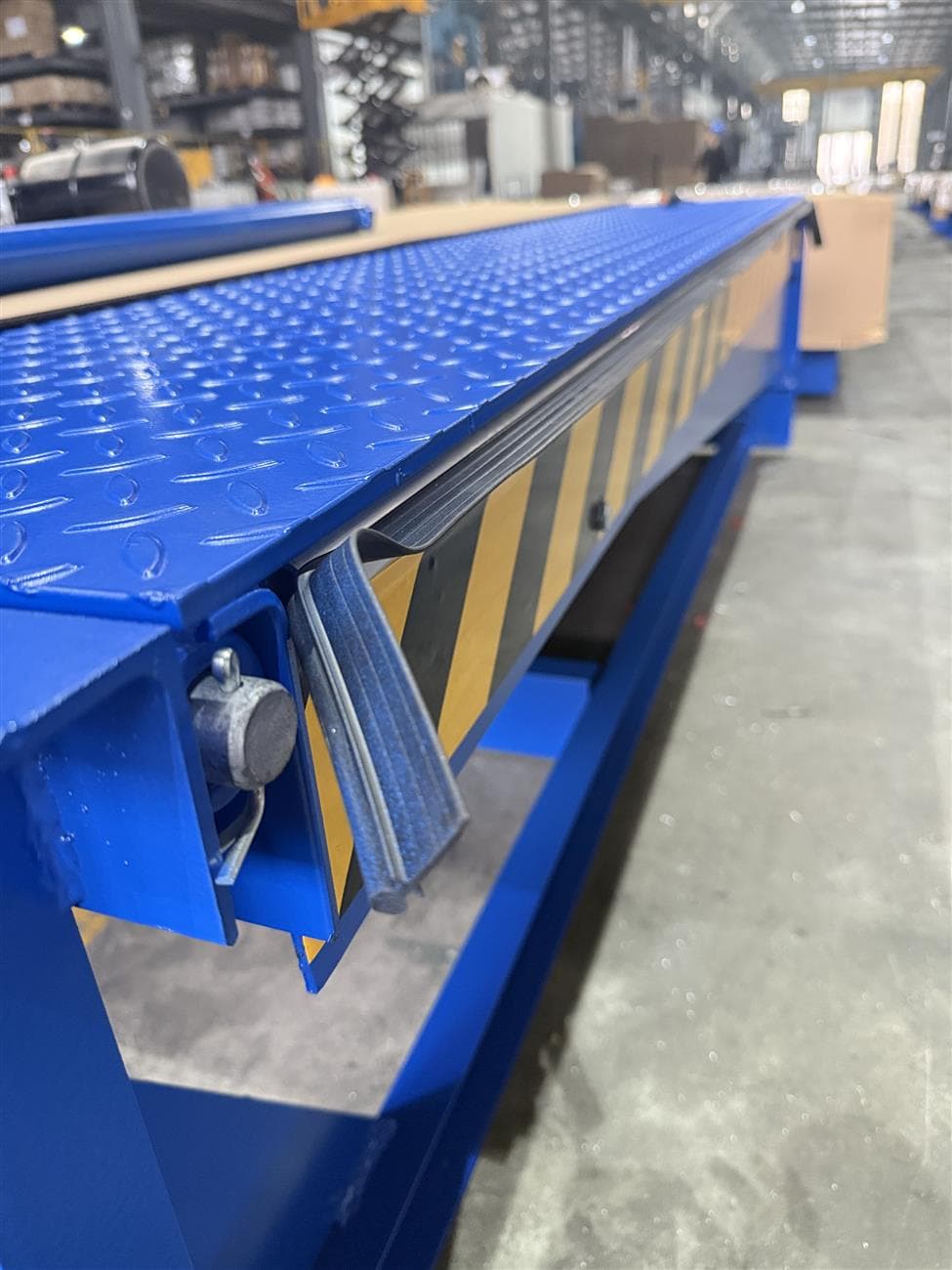 Supplier photograph of a loading platform deck
